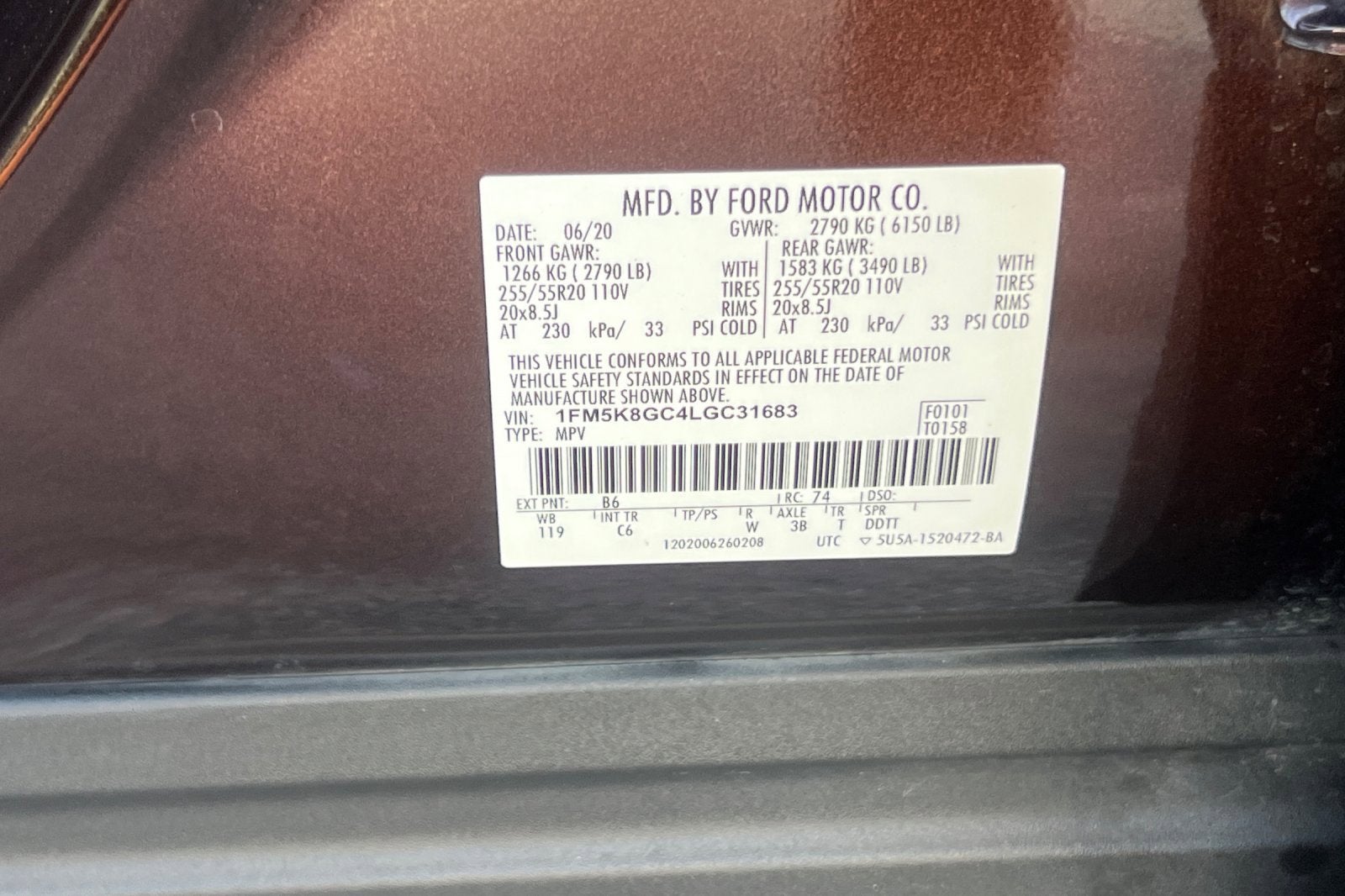 2020 Ford Explorer ST