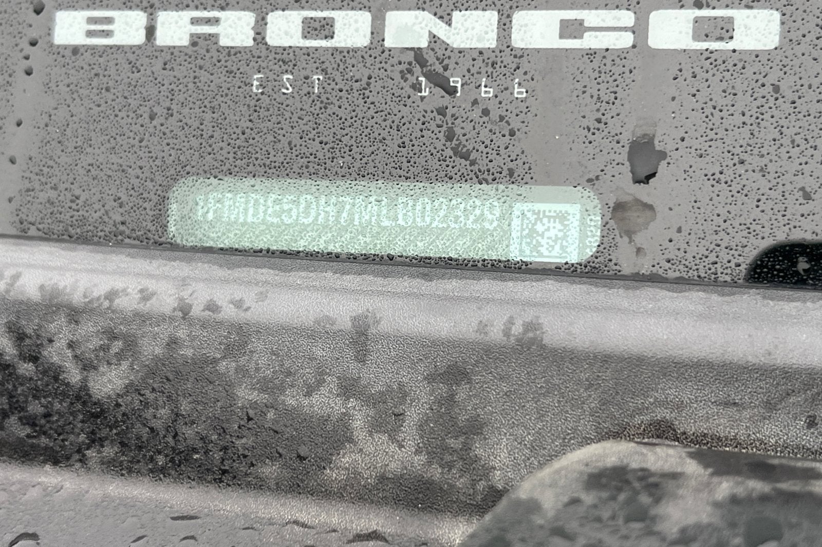 2021 Ford Bronco Base