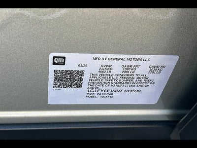 2027 Chevrolet Bolt LT