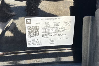 2022 Chevrolet Traverse LT Cloth