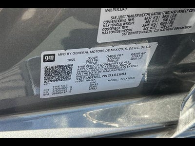 2022 GMC Sierra 1500 Limited SLT