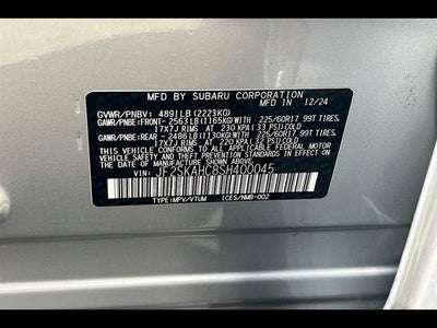 2025 Subaru Forester Wilderness