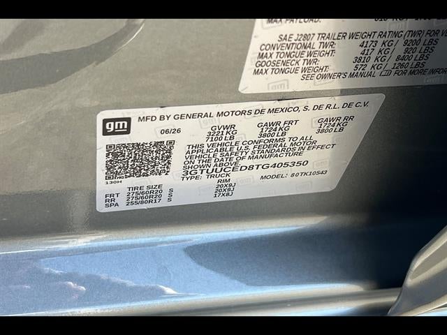 2026 GMC Sierra 1500 Elevation
