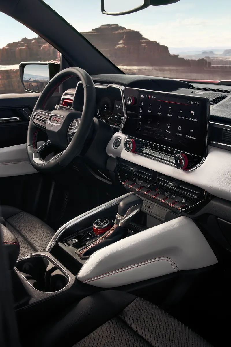 2026 GMC Canyon infotainment system at Visalia GMC in VISALIA CA