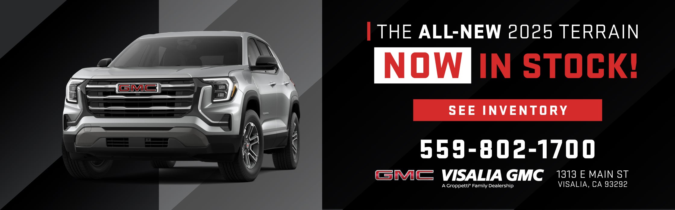 The ALL-NEW 2025 Terrain NOW In-Stock!