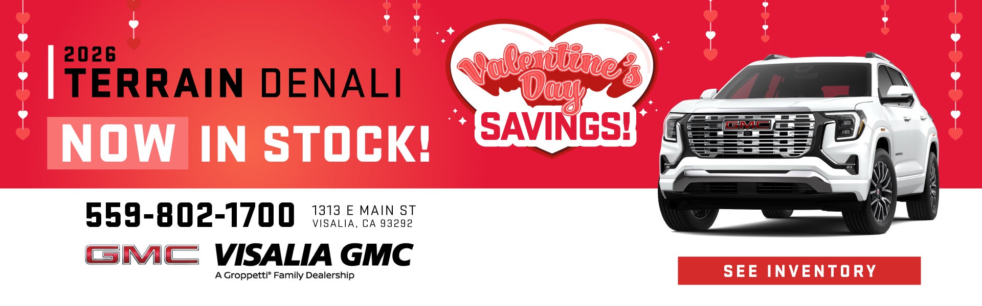 2026 Terrain Denali Now In Stock!