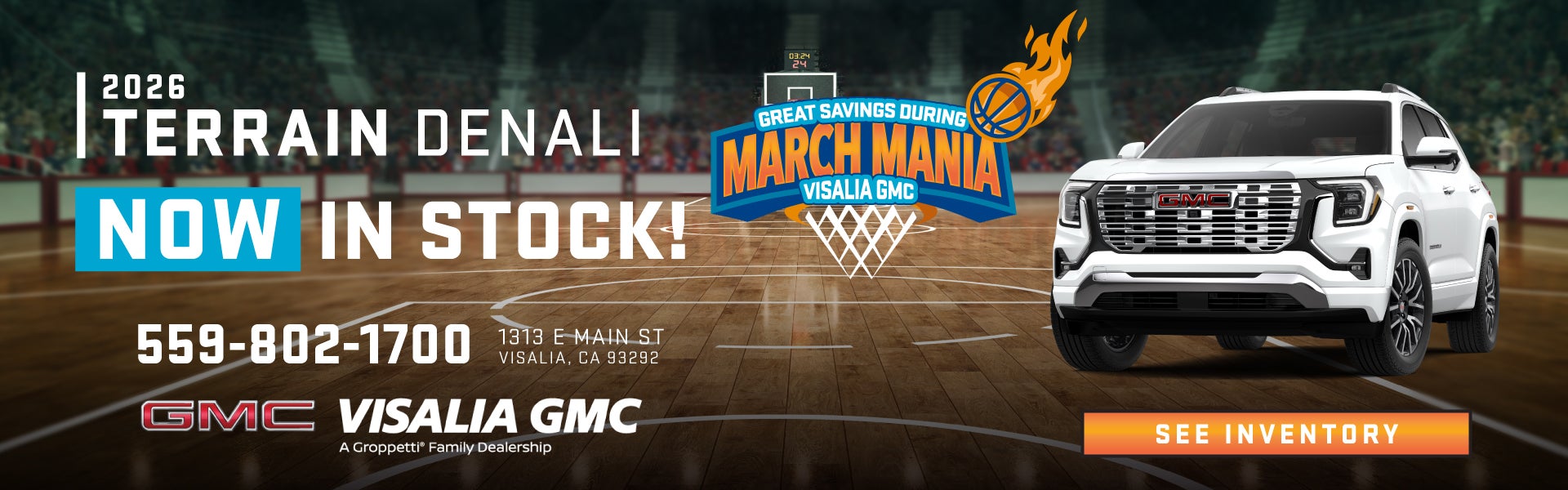 2026 Terrain Denali Now In Stock!