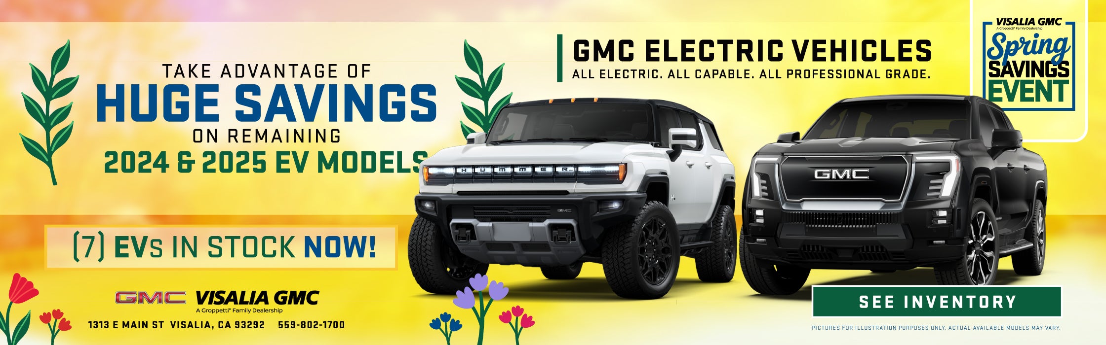 Visalia GMC Electric Vehicle Lineup