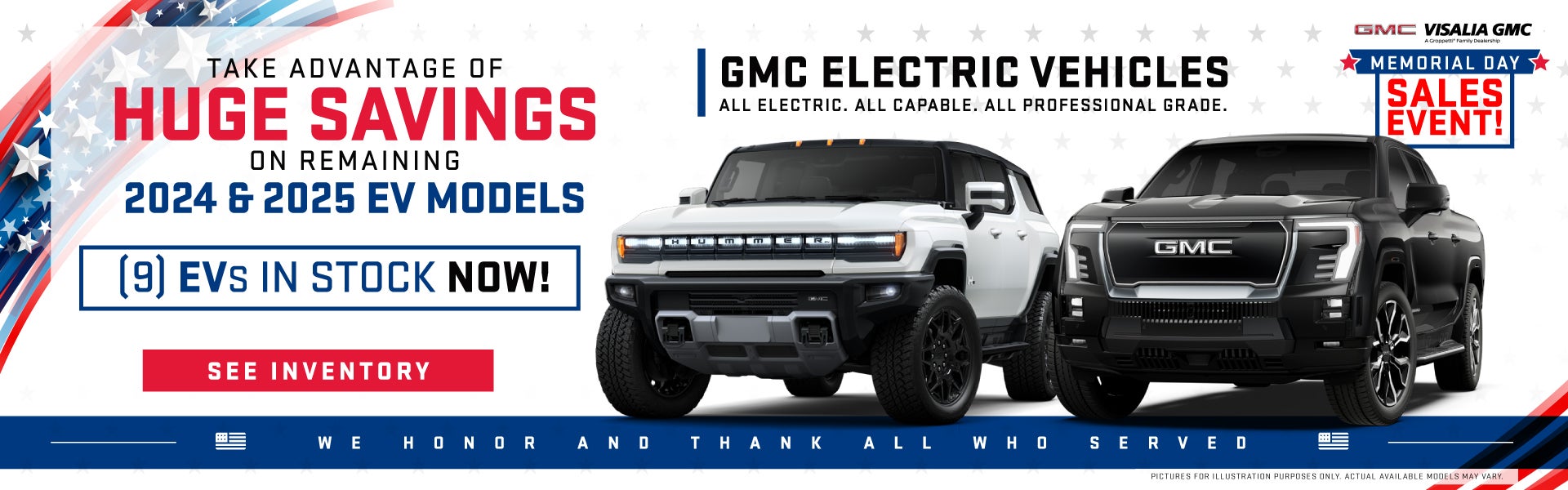Visalia GMC Electric Vehicle Lineup