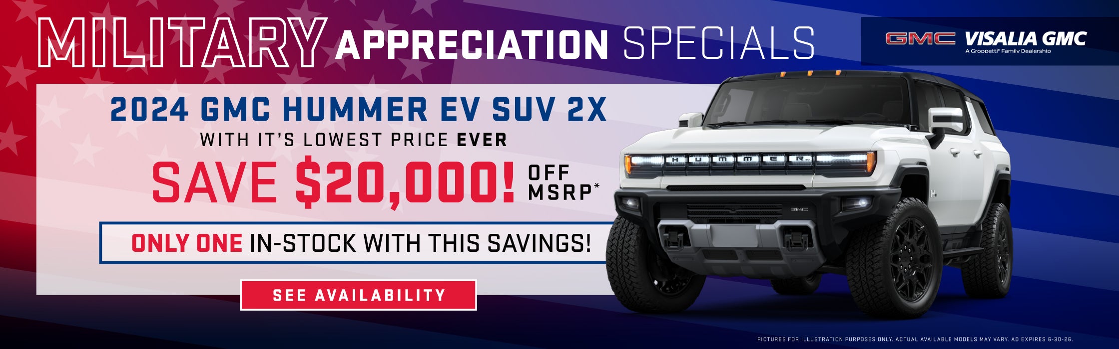 Visalia GMC 2024 Hummer EV SUV 2X – HUGE SAVINGS!