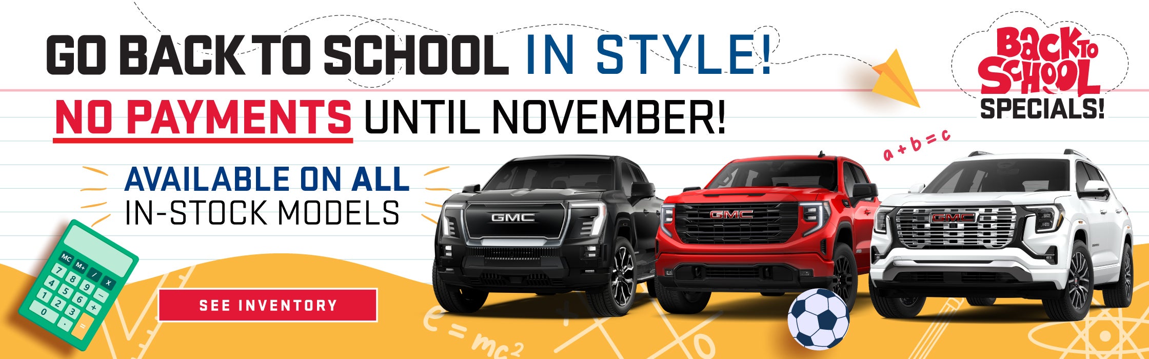 No Payments Until November!
