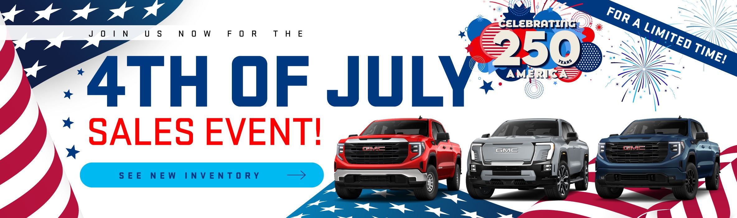 4th of July Sales Event